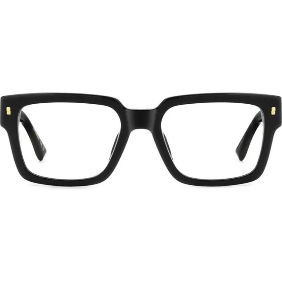 Dsquared2 D2 0167/G Lunettes de Vue Homme Rectangulaires Noires