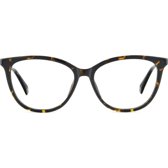 Polaroid PLD D564 Lunettes de Vue Femme Œil de Chat Havane