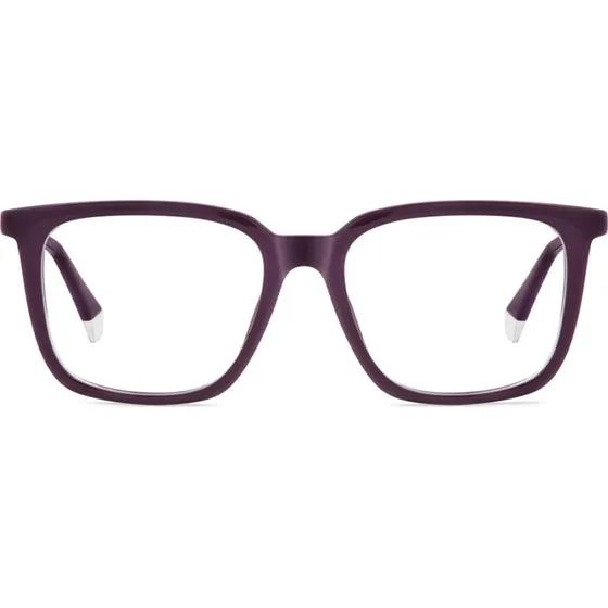 Polaroid PLD D565 Lunettes de Vue Femme Rouges Rectangulaires