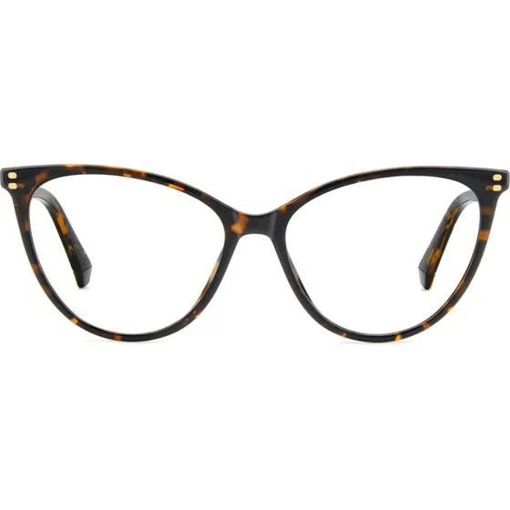 Polaroid PLD D551 Lunettes de Vue Femme Œil de Chat Havane