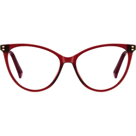 Polaroid PLD D551 - Lunettes de Vue Femme Œil de Chat Rouges