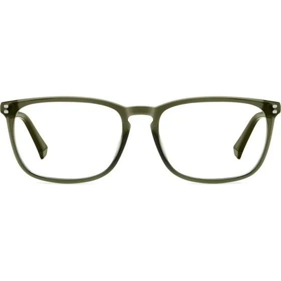 Polaroid PLD D553 Lunettes de Vue Homme Rectangulaires Vertes