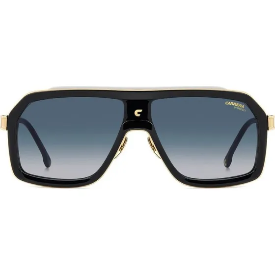 Carrera CA 1053/S/TI Lunettes de Soleil Homme Rectangulaires Bleues