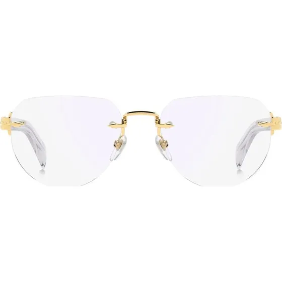 David Beckham DB 7145 Lunettes de Vue Pilote Homme Doré