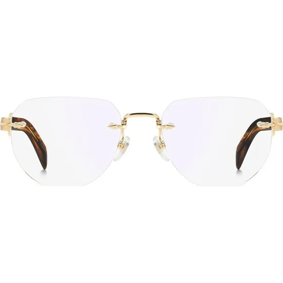 David Beckham DB 7145 Lunettes de Vue Pilote Homme Marron