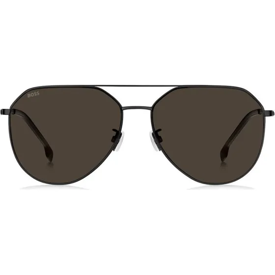 Boss 1795/F/S Lunettes de Soleil Pilote Homme - Noir