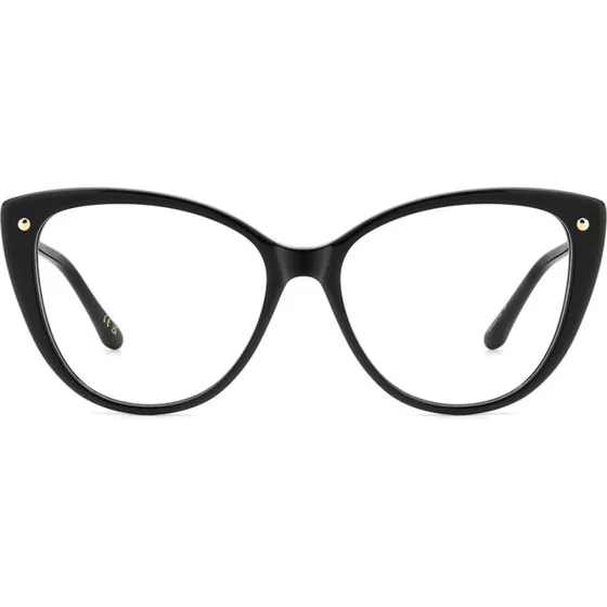 Carolina Herrera HER 0319 Lunettes de Vue Oeil de Chat Noires