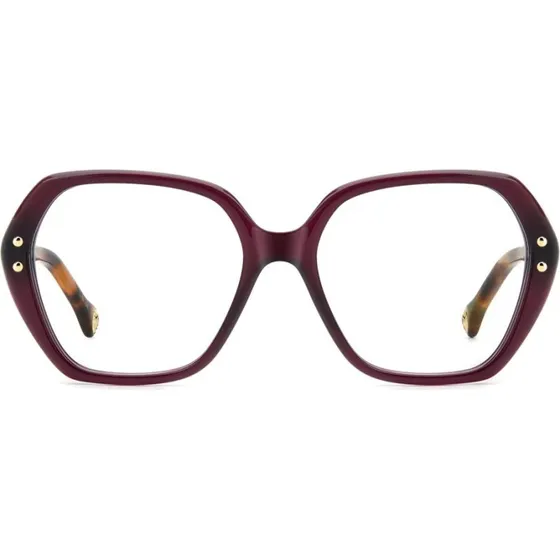 Carolina Herrera HER 0315 Lunettes de Vue Géométriques Violettes