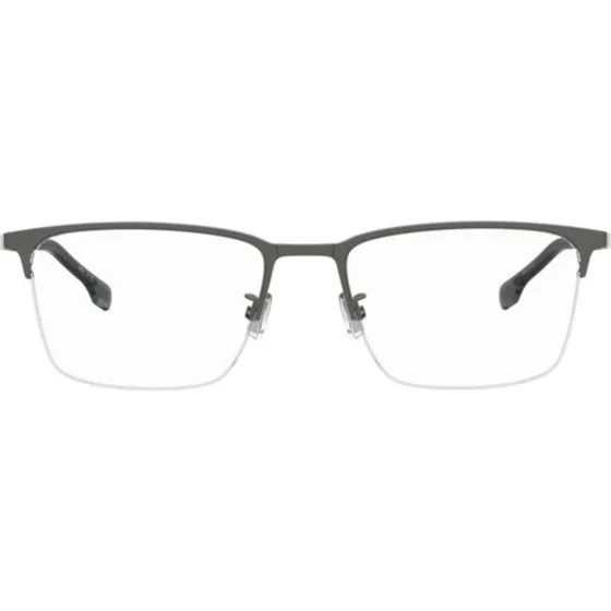 Boss 1824/G Lunettes de Vue Homme Rectangulaires Noires en Titane