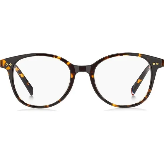 Tommy Hilfiger TH 2290 Lunettes de Vue Rondes Havane