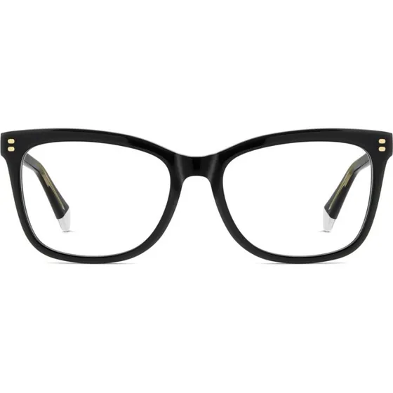 Polaroid PLD D586 Lunettes de Vue Rectangulaires pour Femme - Noir