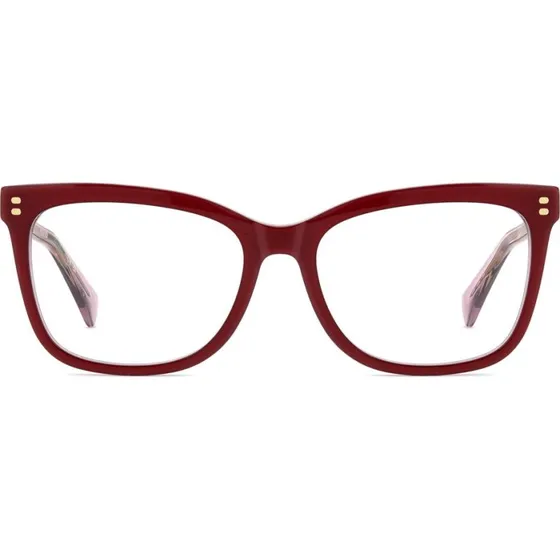 Polaroid PLD D586 Lunettes de Vue Femme Rouges Rectangulaires