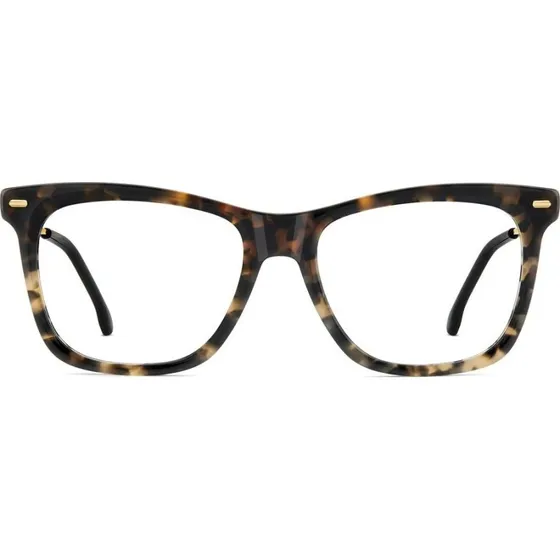 Carrera 3077 Lunettes de Vue Femme - Monture Rectangulaire Havane