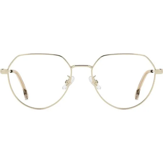 Carrera 3076 Lunettes de Vue Femme Doré Géométrique