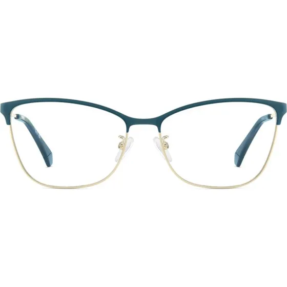 Polaroid PLD D584/G Lunettes de Vue Femme Œil de Chat Vert