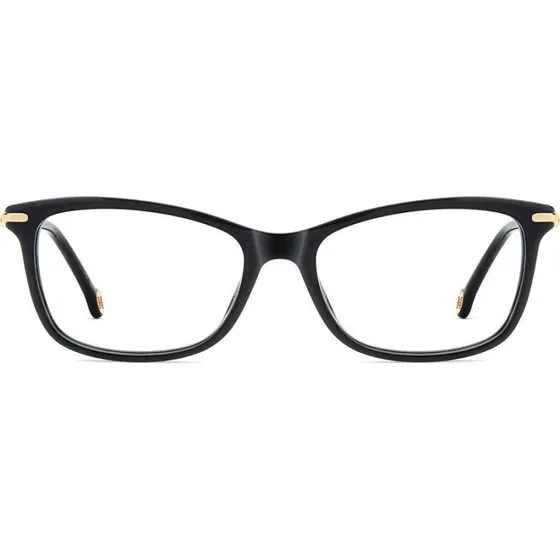 Carolina Herrera HER 0352 Lunettes de Vue Femme Œil de Chat Noires