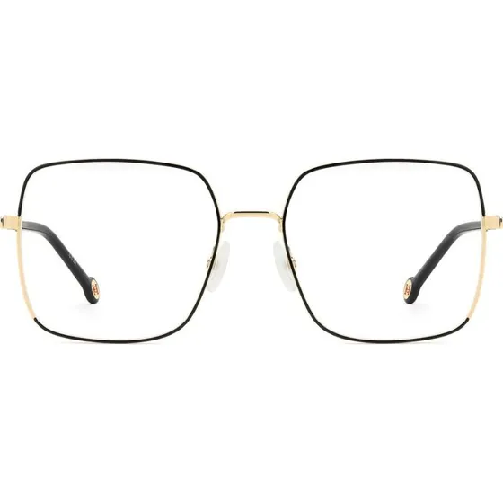 Carolina Herrera HER 0346 Lunettes de Vue Carrées Dorées