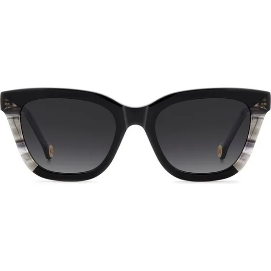 Carolina Herrera Lunettes de Soleil HER 0340/S Oeil de Chat Noires