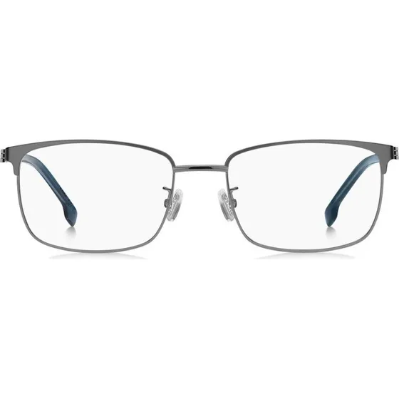 Boss 1840/G Lunettes de Vue Homme Carrées en Titane Ruthénium