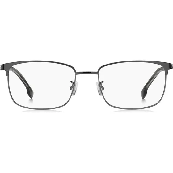 Boss 1840/G Lunettes de Vue Homme Carrées en Titane Ruthénium