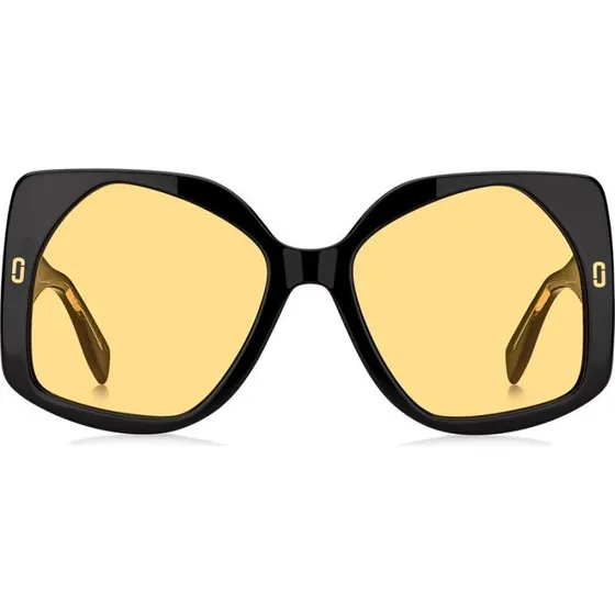 Marc Jacobs MJ 1133/S Lunettes de Soleil Géométriques Noires