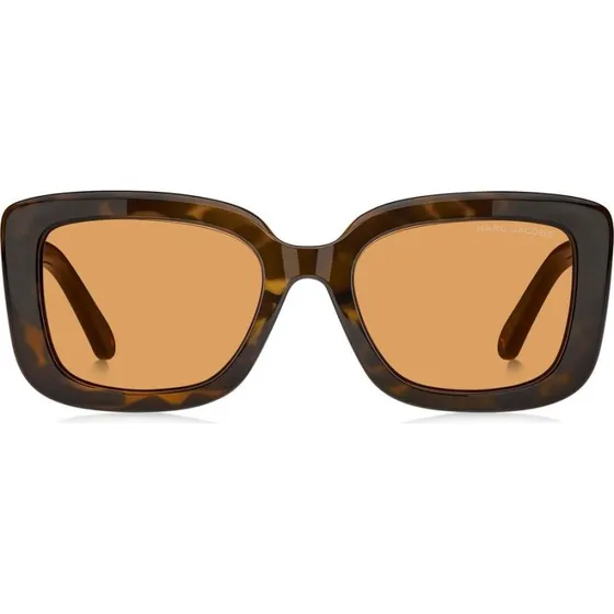 Marc Jacobs Marc 888/S Lunettes de Soleil Rectangles Havana Marron