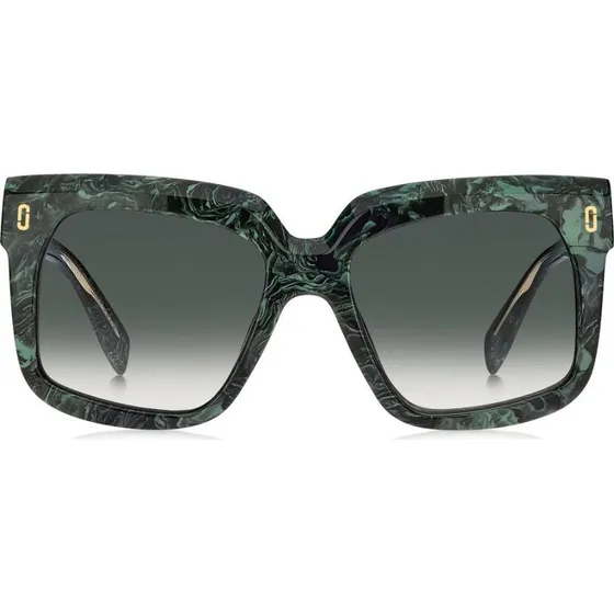 Marc Jacobs Lunettes de Soleil MJ 1135/S Carrées Vertes 53mm