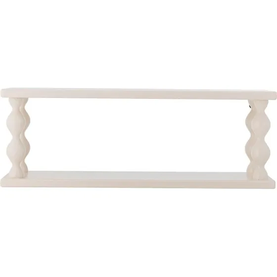 Bloomingville tagre murale Salino blanche 80x26x20 cm