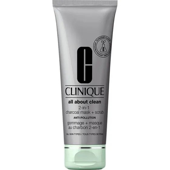Clinique All About Clean Gommage + Masque au Charbon 2-en-1 121g
