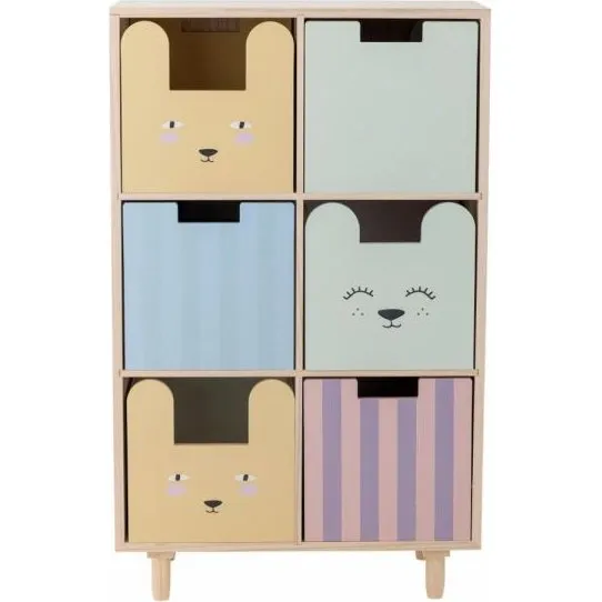 Bloomingville Calle Unit de Rayonnage w/Tiroirs Nature