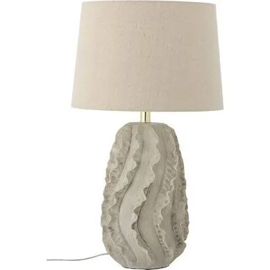 Bloomingville Natika Lampe de Table Grs Beige