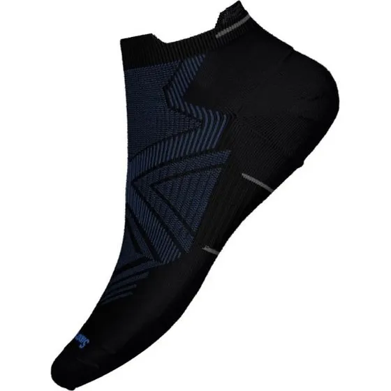 Smartwool Chaussettes de Course Run Targeted Cushion Low Ankle - Noir/Bleu