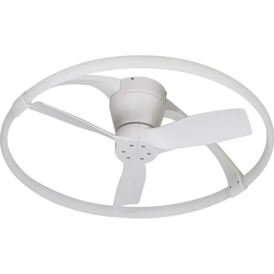 Mantra Iluminación Ventilateur de plafond LED Nepal Mini, Blanc