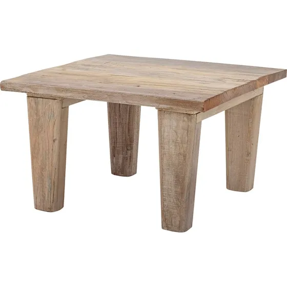 Bloomingville Table Basse Riber Nature Bois Recyclé 60x60x36 cm
