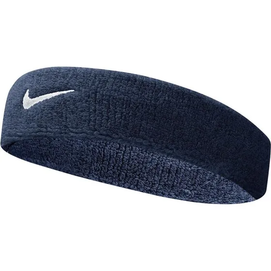 Nike Swoosh Headband Obsidian/White