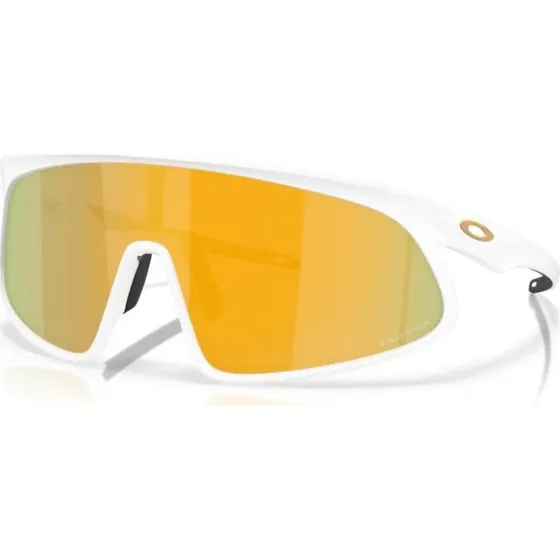 Oakley RSLV Prizm 24K - Lunettes de soleil blanches et or