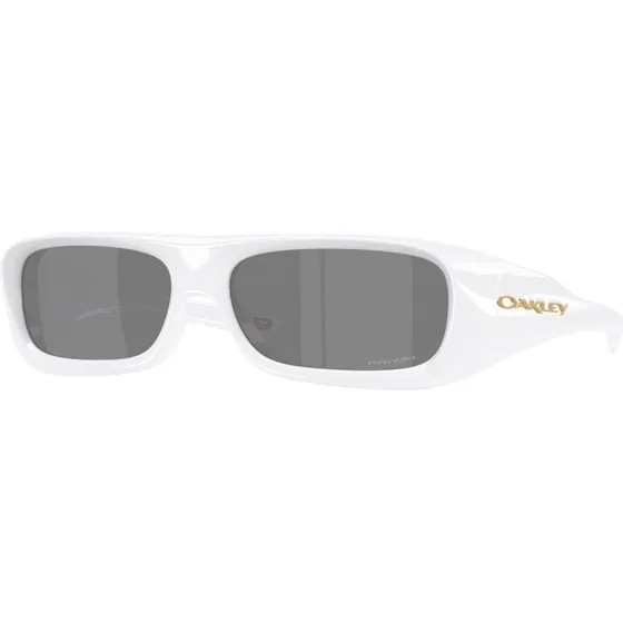Oakley Lunettes de soleil Permian pour femme - Blanc/Gris