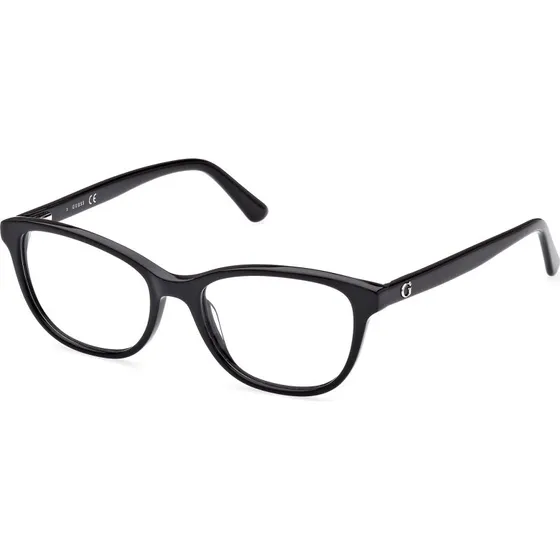 Guess GU8270 Lunettes de Vue Carrées Unisexe - Noir Brillant