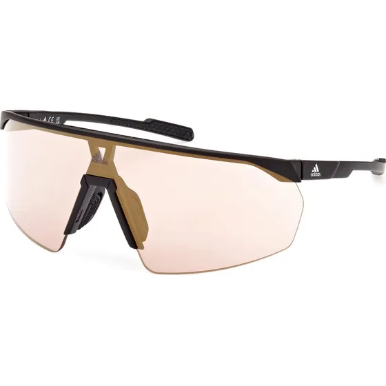 Adidas SP0075 Lunettes de Soleil Unisexe Noir et Marron