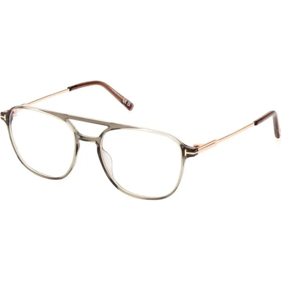 Tom Ford FT 5874-B Blue Block Lunettes de Vue Homme Vert