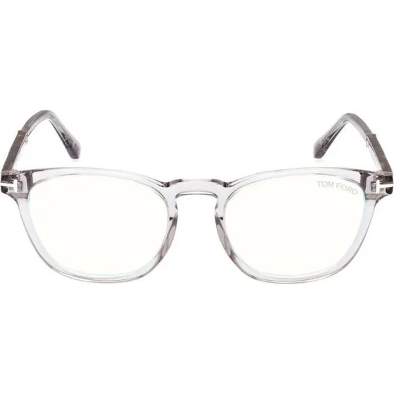 Tom Ford FT5890-B Blue Block Lunettes de Vue Gris Unisexe