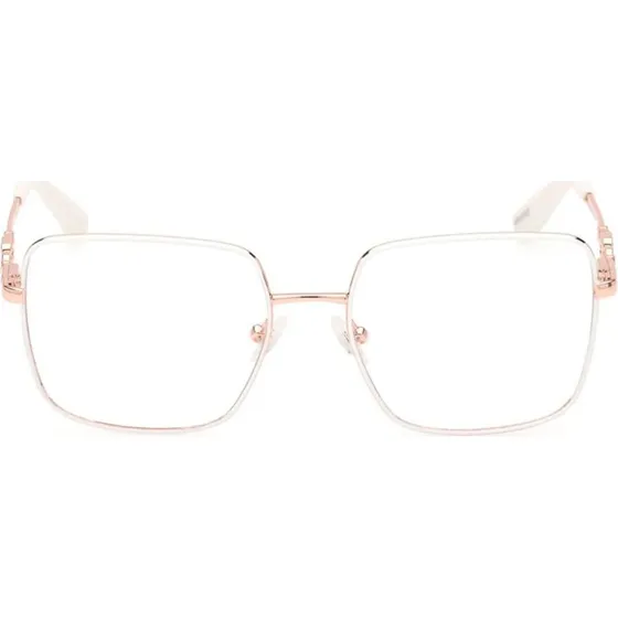 Guess GU2953 Lunettes de Vue Carrées en Métal