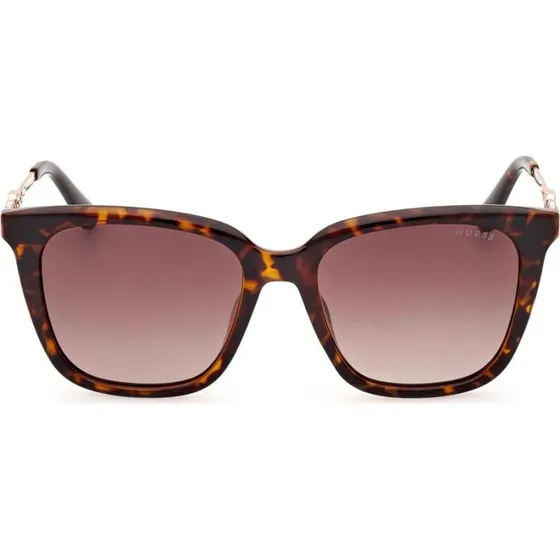 Guess GU7886 Lunettes de Soleil Géométriques Havana Marron 53mm