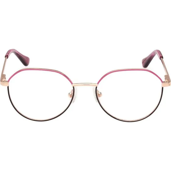 Guess GU9232 Lunettes de Vue Rondes en Métal