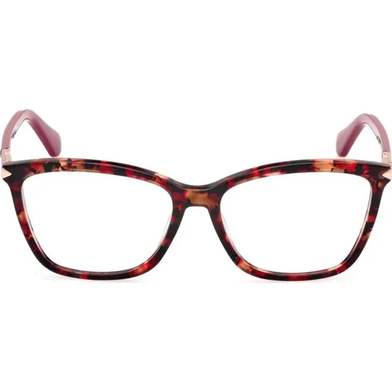Guess GU2880 Lunettes de Vue Rectangulaires Havana et Bordeaux