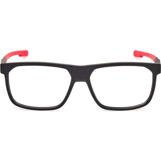 Adidas SP5076 Lunettes de Vue Rectangulaires Noires Unisexe