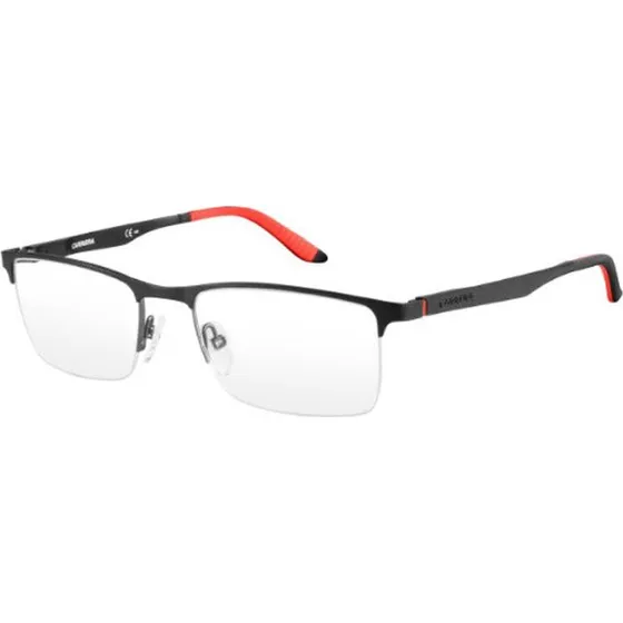 Carrera CA 8810 Lunettes de Vue Homme Géométriques en Acier Noir