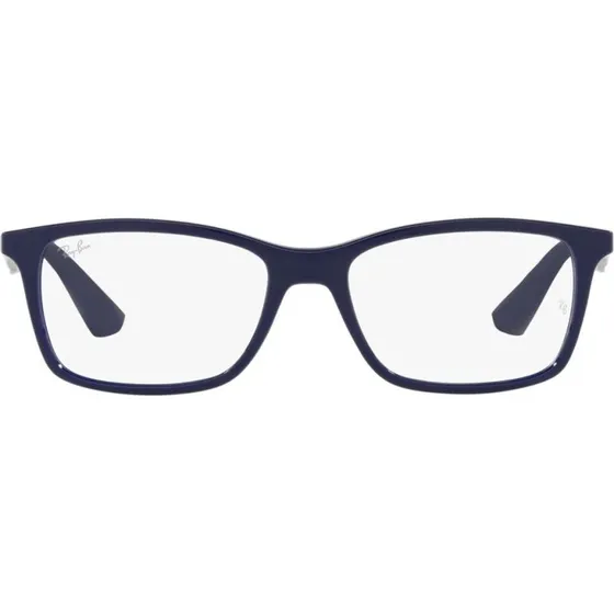Ray-Ban RX 7047 Lunettes de Vue Géométriques Bleues Unisexe