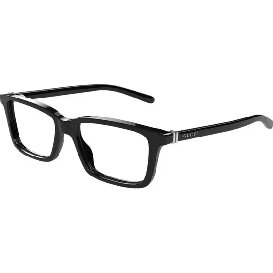 Gucci GG1672O Lunettes de Vue Homme Carrées Noires