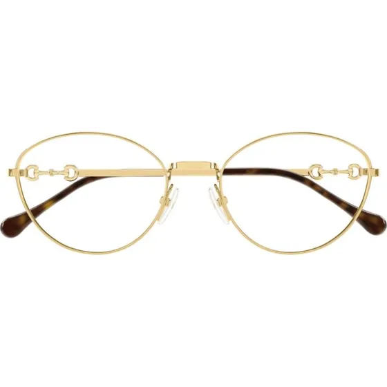 Gucci GG1699O Lunettes de Vue Femme - Œil de Chat Doré